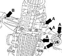 Снятие коробки передач Volkswagen Passat B5