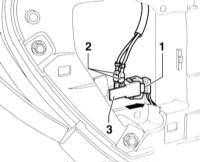  Снятие и установка выключателей и ламп Audi A3