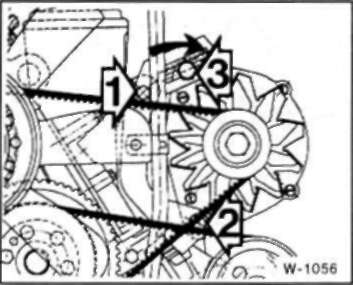 Схема установки ремня генератора бмв е39