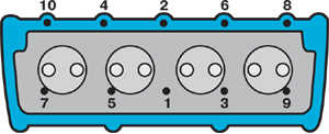  Двигатели объемом 1,1 и 1,3 л Volkswagen Golf II