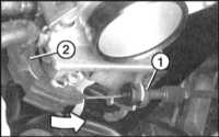  Снятие и установка патрубка дроссельной заслонки BMW 5 (E39)