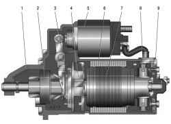 Стартер AZE2154 производства Iskra