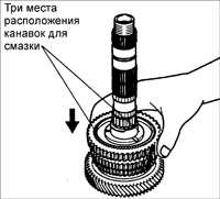 Вторичный вал коробки передач Kia Rio