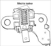  Снятие, ремонт и установка генератора Kia Rio