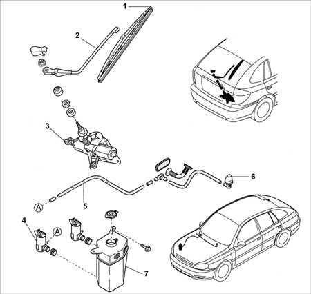  Стеклоомыватели Kia Rio