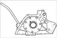  Ремонт масляного насоса Kia Sephia