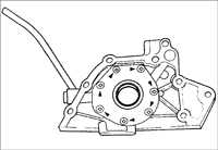  Ремонт масляного насоса Kia Sephia