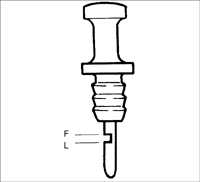  Проверка уровня масла BF DOHC Kia Sephia