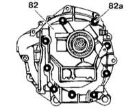  Снятие и установка задней крышки коробки передач Mercedes-Benz W140