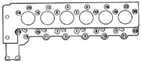  Головка блока цилиндров Mercedes-Benz W124