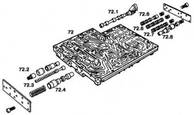  Разборка и сборка плиты переключения передач Mercedes-Benz W203