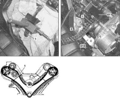  Замена газораспределительной цепи Mercedes-Benz W163
