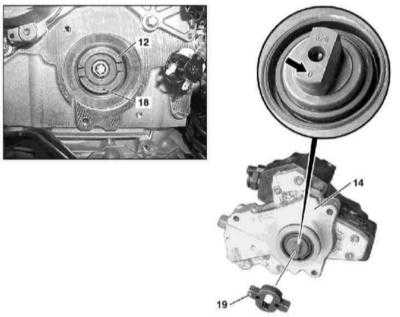  Снятие и установка компонентов привода ГРМ Mercedes-Benz W163