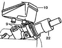  Сдвоенный главный тормозной цилиндр Mercedes-Benz W220