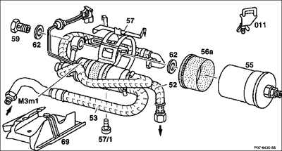  Топливный фильтр Mercedes-Benz W201