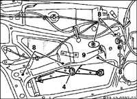  Передний стеклоподъемник Mercedes-Benz W201