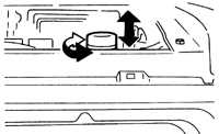  Регулировка капота Mitsubishi Pajero