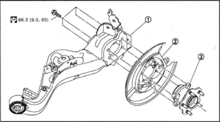 Передняя подвеска ниссан кашкай j10 схема