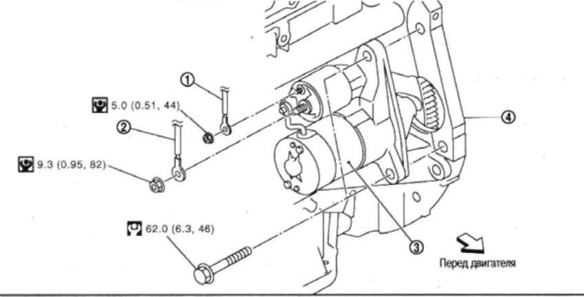 Крепление двигателя ниссан ноут 2007 года cr14de схема