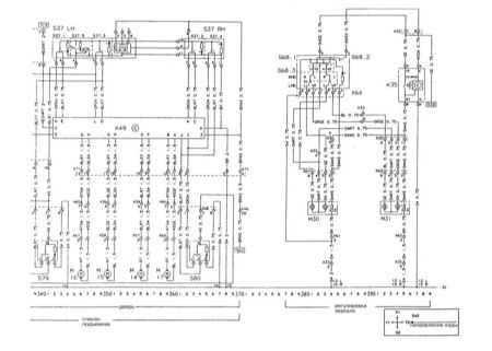  Электрические цепи с 300 по 399 Opel Frontera