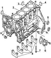  Поршни с шатунами Opel Vectra A