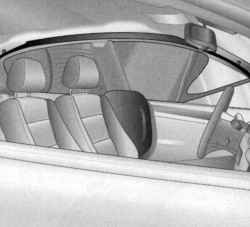 Надувные шторки системы безопасности «Opel Full Size»