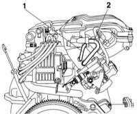  Снятие и установка крышки газораспределительного механизма Opel Corsa