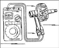  Разборка и сборка генератора, проверка состояния внутренних компонентов Citroen Xantia