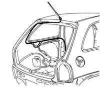  Установка антенны Opel Corsa
