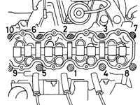  Головка блока цилиндров Opel Vectra B