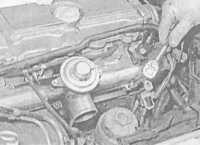  Снятие и установка впускного трубопровода Opel Astra