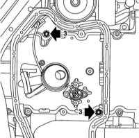  Снятие и установка поддонов картера Saab 95