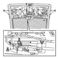  Снятие, разборка, сборка и установка двери задка и её компонентов Saab 95
