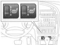  Органы управления и оборудование салона Saab 95