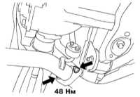  Снятие и установка секций системы выпуска отработавших газов Subaru Legacy Outback