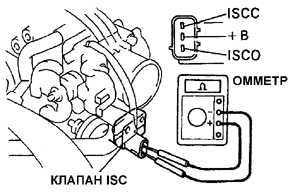  Контрольный воздушный клапан (IAC) Toyota Camry