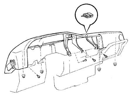 Панель передней облицовки салона Toyota Land Cruiser