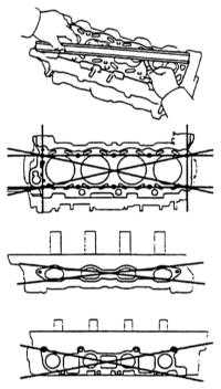  Снятие и установка головок цилиндров Toyota Land Cruiser