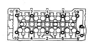  Головка блока цилиндров Toyota Corolla