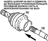  Чехол шарнира типа 