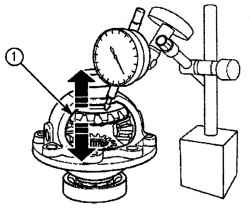 Измерение люфта боковой опоры дифференциала по оси сателлита (1)
