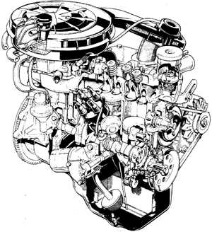  Обслуживание и ремонт двигателя OHV Ford Escort