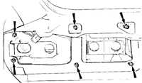  Снятие и установка заднего фонаря Ford Escort