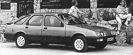  Изменения в конструкции автомобиля с 1984 до 1986 гг. Ford Sierra